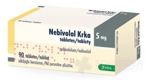 Nebivolol Krka 5 mg tablety