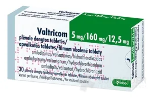 Valtricom 5 mg/160 mg/12,5 mg
