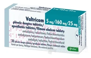 Valtricom 5 mg/160 mg/25 mg