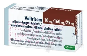 Valtricom 10 mg/160 mg/25 mg