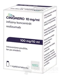 CINQAERO 100 mg infúzny koncentrát