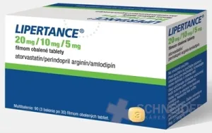 Lipertance 20 mg/10 mg/5 mg