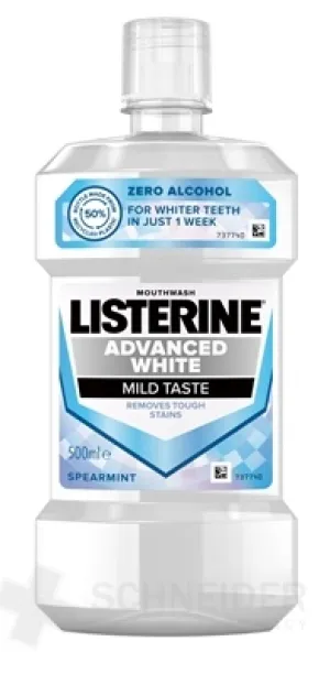 LISTERINE ADVANCED WHITE MILD TASTE