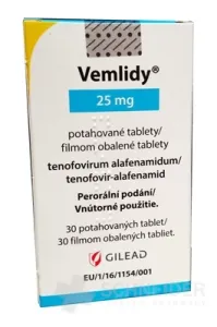 Vemlidy 25 mg filmom obalené tablety