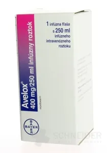 Avelox 400 mg/250 ml infúzny roztok
