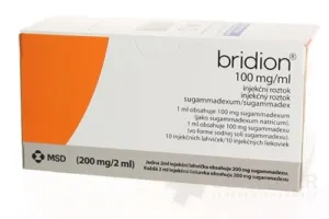 Bridion 100 mg/ml injekčný roztok