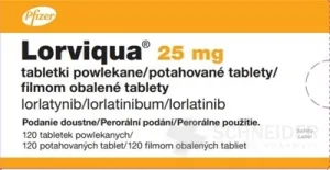 Lorviqua 25 mg filmom obalené tablety