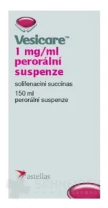 Vesicare 1 mg/ml perorálna suspenzia