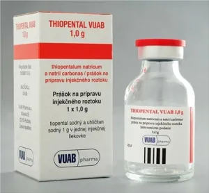 Thiopental VUAB 1,0 g