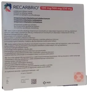 Recarbrio 500 mg/500 mg/250 mg