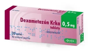 Dexametazón Krka 0,5 mg tablety