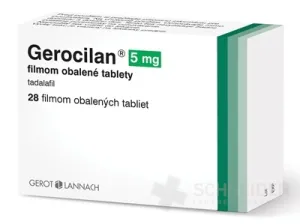 Gerocilan 5 mg filmom obalené tablety