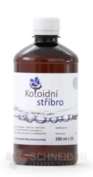 Koloidné striebro 40 ppm