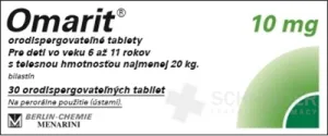 Omarit 10 mg orodispergovateľné tablety
