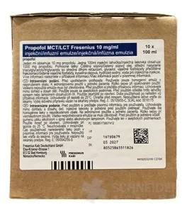Propofol MCT/LCT Fresenius 10 mg/ml