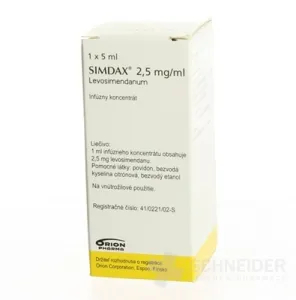 SIMDAX 2,5 mg/ ml