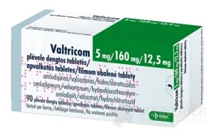 Valtricom 5 mg/160 mg/12,5 mg