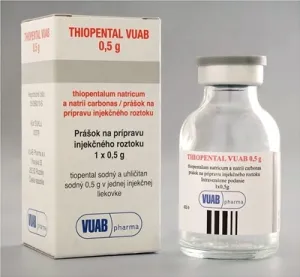 Thiopental VUAB 0,5 g