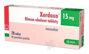 Xerdoxo 15 mg filmom obalené tablety