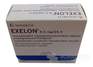 Exelon 9,5 mg/24 h transdermálna náplasť