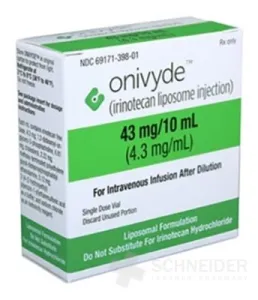 ONIVYDE pegylated liposomal 4,3 mg/ml