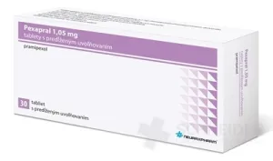 Pexapral 1,05 mg tablety s predĺženým uvoľňovaním