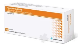 Pexapral 0,52 mg tablety s predĺženým uvoľňovaním