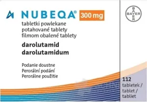 NUBEQA 300 mg filmom obalené tablety