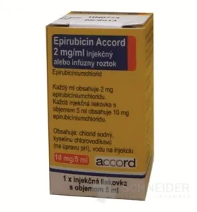 Epirubicin Accord 2 mg/ml
