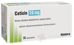 Cetixin 10 mg filmom obalené tablety