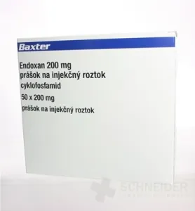 Endoxan 200 mg prášok na injekčný roztok