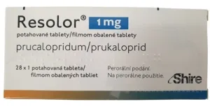 Resolor 1 mg filmom obalené tablety