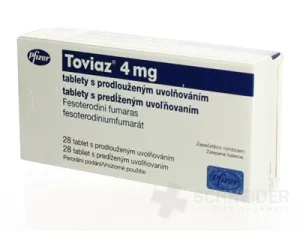 TOVIAZ 4 mg tablety s predĺženým uvoľňovaním