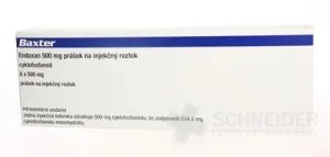Endoxan 500 mg prášok na injekčný roztok