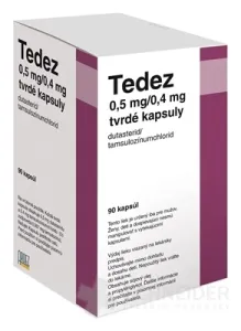 Tedez 0,5 mg/0,4 mg tvdré kapsuly