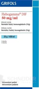Flebogamma DIF 50 mg/ml infúzny roztok
