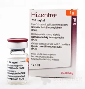 Hizentra 200 mg/ml roztok na subkutánnu injekciu