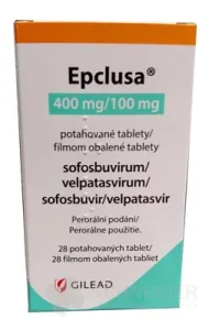 Epclusa 400 mg/100 mg filmom obalené tablety