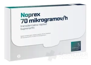 Noprex 70 mikrogramov/h transdermálna náplasť