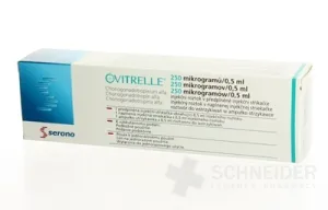 Ovitrelle 250 mikrogramov/0,5 ml v striekačke