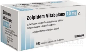 Zolpidem Vitabalans 10 mg filmom obalené tablety
