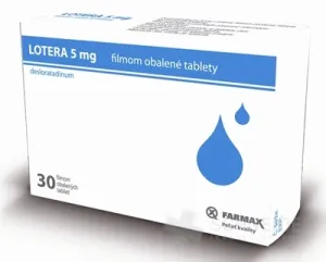 LOTERA 5 mg filmom obalené tablety