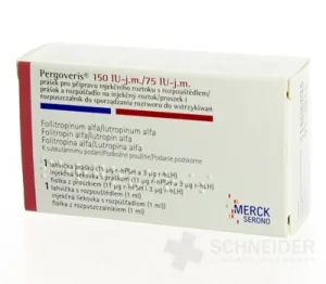 Pergoveris 150 IU/75 IU