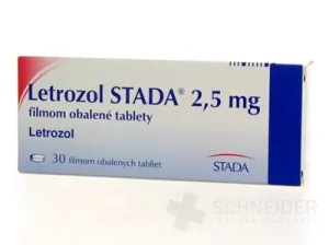 Letrozol STADA 2,5 mg filmom obalené tablety