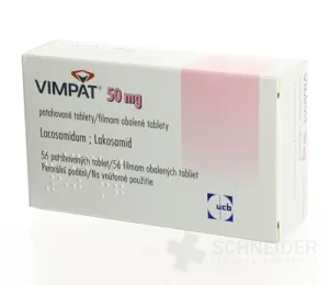 Vimpat 50 mg filmom obalené tablety