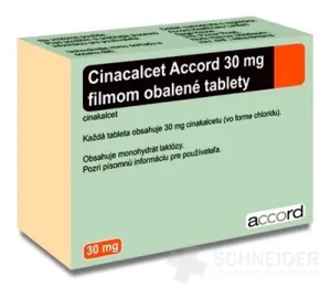 Cinacalcet Accord 30 mg filmom obalené tablety