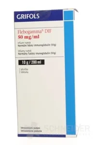 Flebogamma DIF 50 mg/ml infúzny roztok