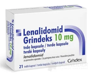 Lenalidomid Grindeks 10 mg tvrdé kapsuly