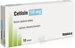 Cetixin 10 mg filmom obalené tablety