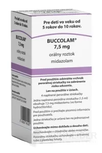 BUCCOLAM 7,5 mg orálny roztok